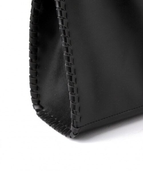 mysty woman（ミスティウーマン）の「リングハンドルBAG（バッグ・ブラック/キャメル）」の12枚目の写真