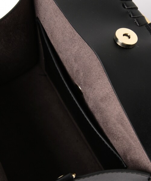 mysty woman（ミスティウーマン）の「リングハンドルBAG（バッグ・ブラック/キャメル）」の14枚目の写真