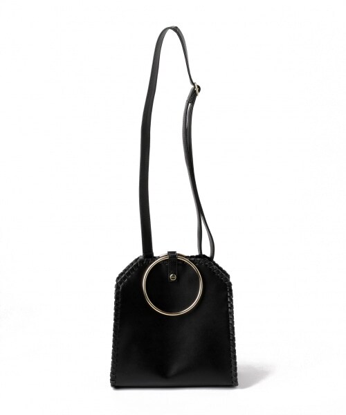 mysty woman（ミスティウーマン）の「リングハンドルBAG（バッグ・ブラック/キャメル）」の15枚目の写真