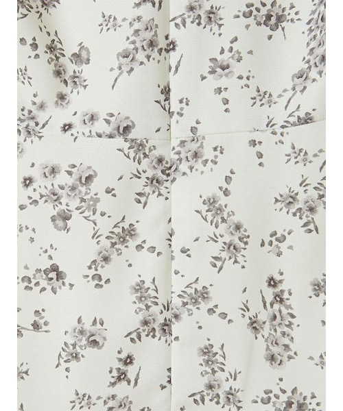 31 Sons de mode（トランテアン　ソン　ドゥ　モード）の「【SALE】フラワープリントワンピース（ワンピース/ドレス・レディース・オフホワイト/ライトグリーン/ブラック・36/38）」の17枚目の写真