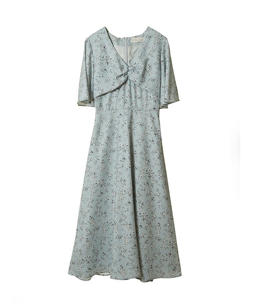 31 Sons de mode（トランテアン　ソン　ドゥ　モード）の「【SALE】フラワープリントワンピース（ワンピース/ドレス・レディース・オフホワイト/ライトグリーン/ブラック・36/38）」の11枚目の写真