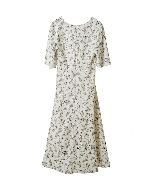 31 Sons de mode（トランテアン　ソン　ドゥ　モード）の「【SALE】フラワープリントワンピース（ワンピース/ドレス・レディース・オフホワイト/ライトグリーン/ブラック・36/38）」の16枚目の写真