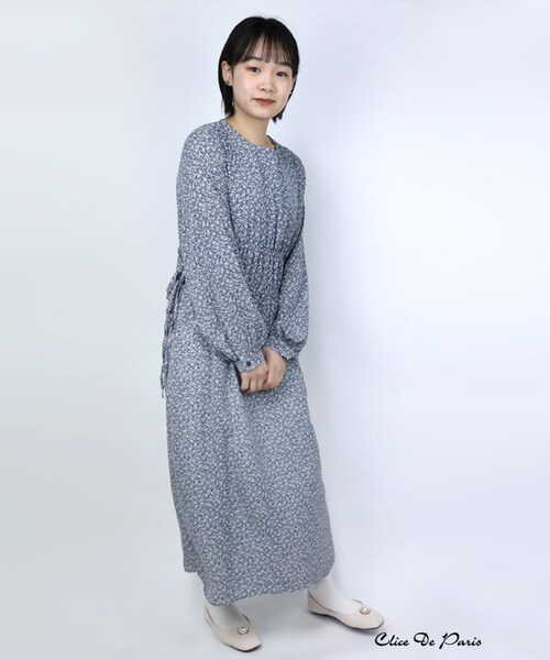 Par Avion パラビオン の K 2段花柄ワンピース ワンピース ドレス Wear