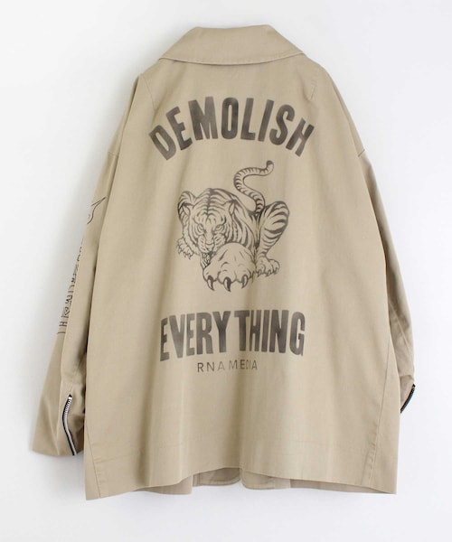 極美品♡ナインアール rrrrrrrrr ノーカラー ジャケット ノーカラーレザージャケット d00228 | denity