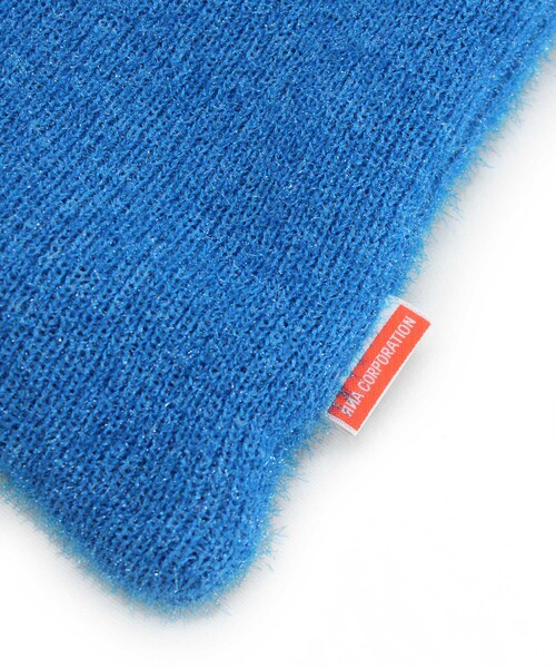 RNA（アールエヌエー）の「【3月中旬納期】E4674 ニットラメThank you bag（バッグ・レディース・シルバー/ターコイズ/レッド）」の14枚目の写真