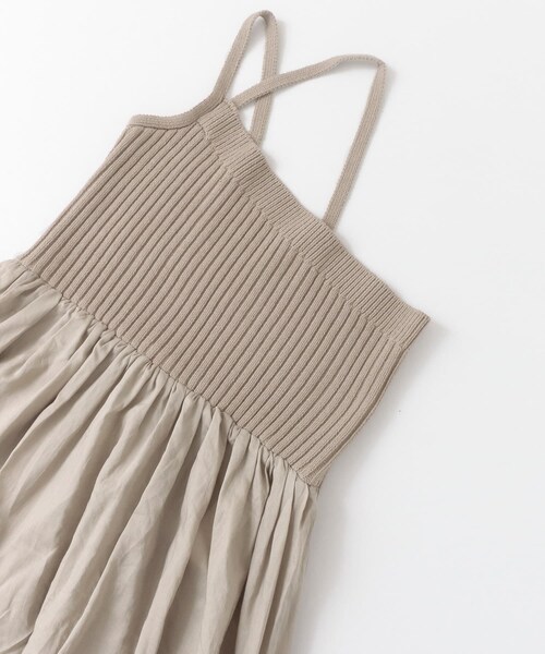 KBF（ケイビーエフ）の「ニットドッキングアシメワンピース（その他・レディース・BLACK/GREIGE/ICE GRAY・one）」の19枚目の写真