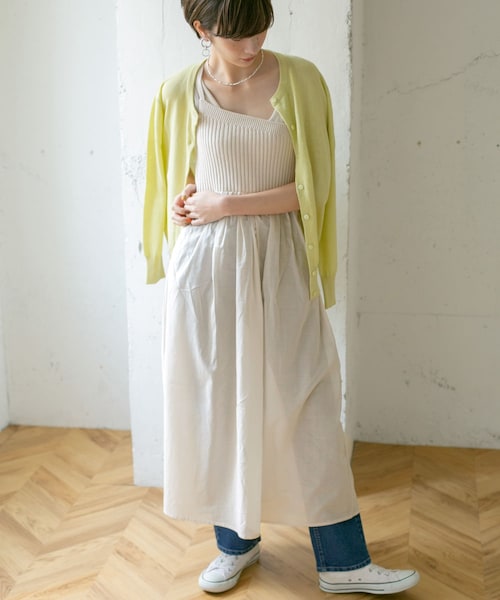 KBF（ケイビーエフ）の「ニットドッキングアシメワンピース（その他・レディース・BLACK/GREIGE/ICE GRAY・one）」の5枚目の写真