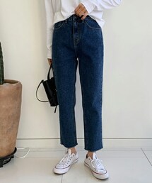 DHOLIC | ストレートカットパンツ(デニムパンツ)