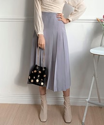 DHOLIC | タックフレアスカート(スカート)