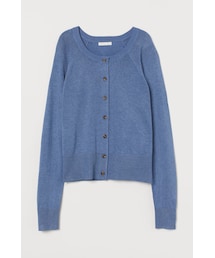 H&M | H&M - ファインニットカーディガン - ブルー(カーディガン/ボレロ)