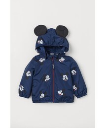 H&M | H&M - フーデッドジャケット - ブルー(ダウンジャケット/コート)