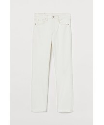 H&M - Vintage Slim High Ankle Jeans - ホワイト