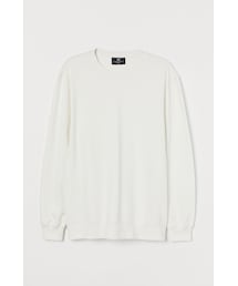 H&M | H&M - レギュラーフィット スウェットシャツ - ホワイト(スウェット)