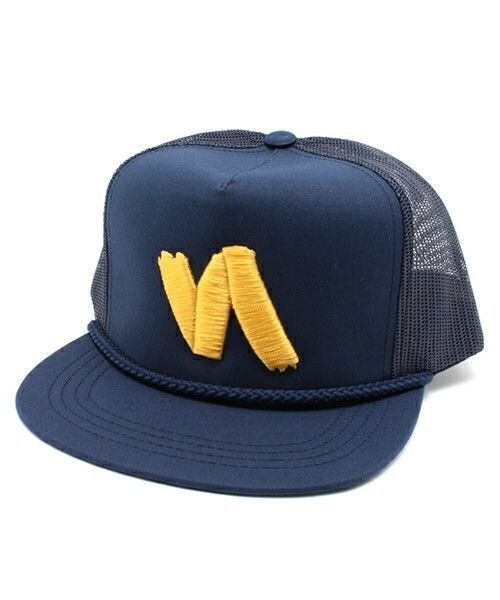 NOT RIGID（ノットリジット）の「NOT RIGID/Ｎ メッシュキャップ（キャップ・メンズ・ブラック/ネイビー・FREE）」の10枚目の写真