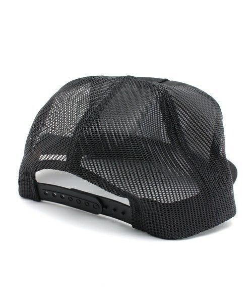 NOT RIGID（ノットリジット）の「NOT RIGID/Ｎ メッシュキャップ（キャップ・メンズ・ブラック/ネイビー・FREE）」の4枚目の写真