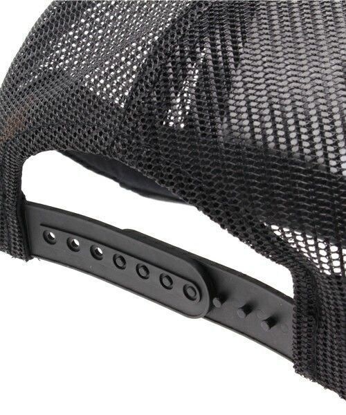 NOT RIGID（ノットリジット）の「NOT RIGID/Ｎ メッシュキャップ（キャップ・メンズ・ブラック/ネイビー・FREE）」の5枚目の写真