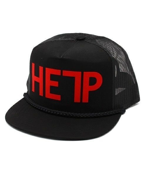NOT RIGID（ノットリジット）の「NOT RIGID/HELP メッシュキャップ（キャップ・メンズ・ブラック/ベージュ/ネイビー・FREE）」の2枚目の写真