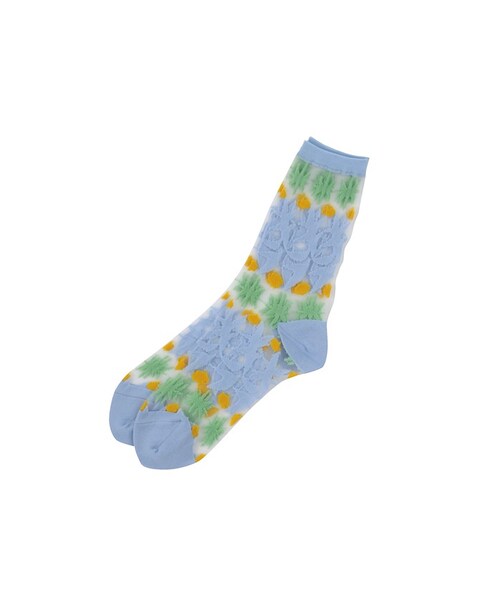 Ne-net（ネネット）の「キラキラソックス / ソックス（レッグウェア・レディース・khaki(09)/light blue(11)/pink(18)・02）」の3枚目の写真