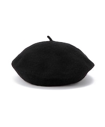 DOUBLE NAME | ウール無地ベレー帽(ファッション雑貨)