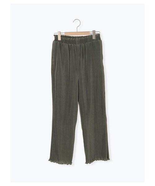 ehka sopo（エヘカソポ）の「プリーツパンツ（パンツ・アイボリー/ベージュ/カーキ・F）」の10枚目の写真