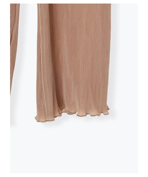 ehka sopo（エヘカソポ）の「プリーツパンツ（パンツ・アイボリー/ベージュ/カーキ・F）」の5枚目の写真