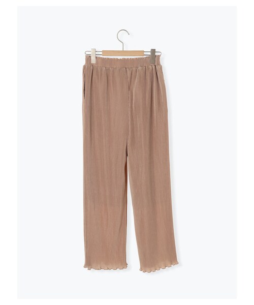 ehka sopo（エヘカソポ）の「プリーツパンツ（パンツ・アイボリー/ベージュ/カーキ・F）」の2枚目の写真