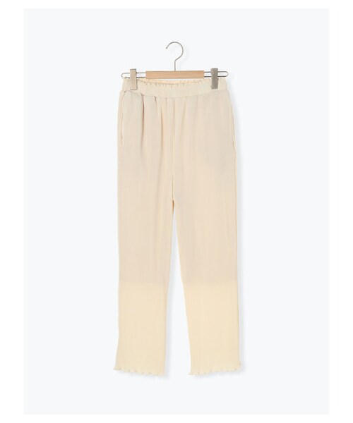 ehka sopo（エヘカソポ）の「プリーツパンツ（パンツ・アイボリー/ベージュ/カーキ・F）」の8枚目の写真