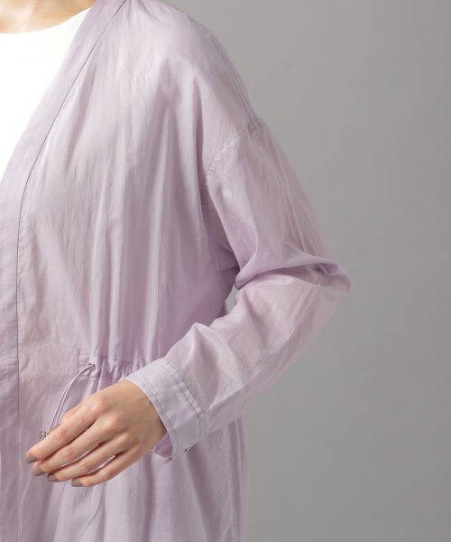 Andemiu(アンデミュウ)の「シアードロストガウン(ジャケット/アウター・グレージュ/ブラウン/ラベンダー)」の11枚目の写真