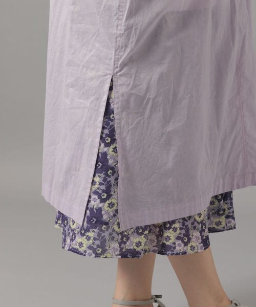 Andemiu(アンデミュウ)の「シアードロストガウン(ジャケット/アウター・グレージュ/ブラウン/ラベンダー)」の14枚目の写真