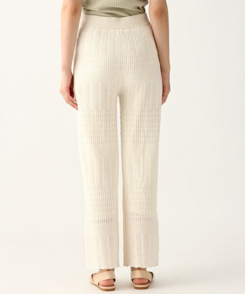 A part by（アパートバイ）の「スカシアミニットパンツ/WEB先行予約（パンツ・ナチュラル/ブラック/ベージュ）」の10枚目の写真