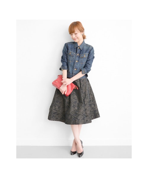 URBAN RESEARCH ROSSO WOMEN（アーバンリサーチ　ロッソ）の「ROSSO×Lee　Denim Jacket（ジャケット/アウター・レディース・INDIGO/LIGHT.INDIGO・FREE）」の7枚目の写真