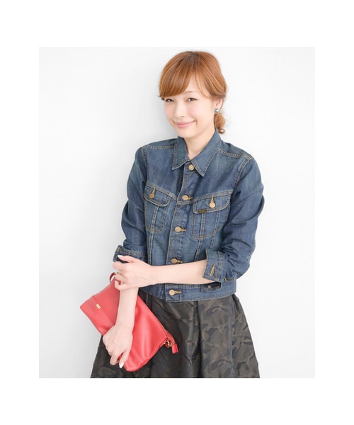 URBAN RESEARCH ROSSO WOMEN（アーバンリサーチ　ロッソ）の「ROSSO×Lee　Denim Jacket（ジャケット/アウター・レディース・INDIGO/LIGHT.INDIGO・FREE）」の6枚目の写真