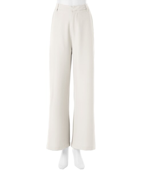 GRL（グレイル）の「ベーシックワイドパンツ（その他パンツ・レディース・ブルー/ダークピンク/オフホワイト・S）」の2枚目の写真