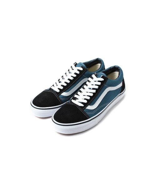 VANS（バンズ）の「VANS / バンズ: OLD SKOOL / オールドスクール（スニーカー・メンズ・ブラック A/ホワイト/ネイビー・80/90/100）」の3枚目の写真