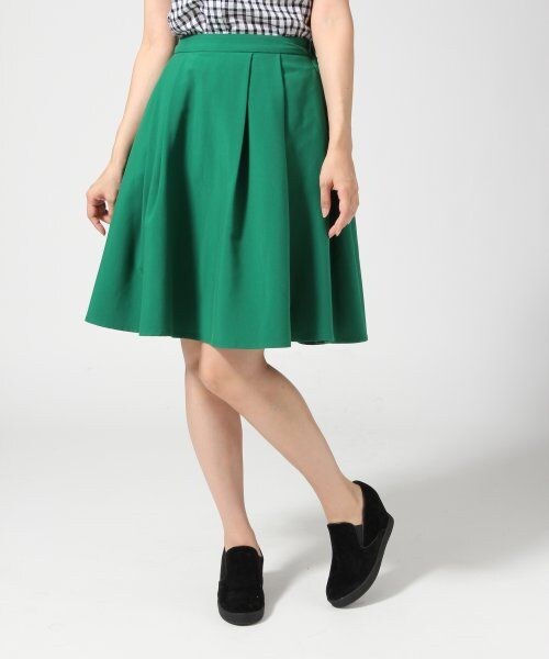 LEPSIM(レプシィム)の「【NEW ARRIVAL】TR/Aラインフレアスカート(スカート・レディース・アイボリー/ブラック/グレー/グリーン・M/L)」の4枚目の写真