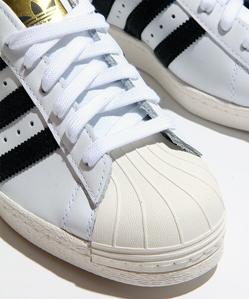adidas（アディダス）の「SUPERSTAR 80'S（シューズ・メンズ・ホワイト・9/10）」の3枚目の写真