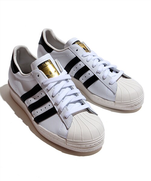 adidas（アディダス）の「SUPERSTAR 80'S（シューズ・メンズ・ホワイト・9/10）」の2枚目の写真