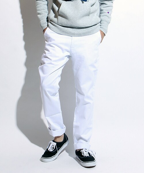 FREAK'S AMERICA(フリークスアメリカ)の「USA TWL CHINO SLIM PANT(パンツ・メンズ・ホワイト/ブラック/ベージュ/ネイビー・M/L)」の1枚目の写真