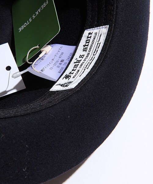 FREAK'S STORE(フリークスストア)の「MOUNTAIN HATMADE IN JAPAN(その他・メンズ・ブラック/ネイビー・ONE SIZE)」の6枚目の写真
