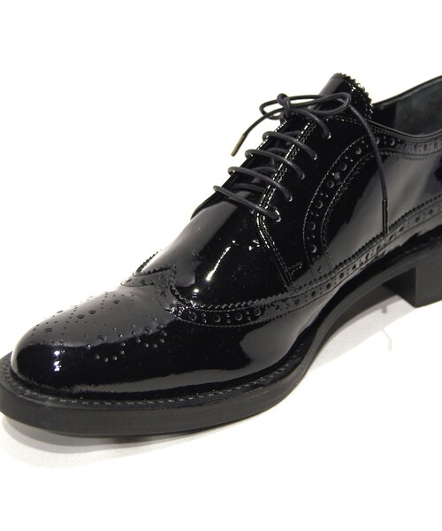 GalaabenD（ガラアーベント）の「エナメルシューズ（ドレスシューズ・メンズ・ブラック・S(25cm~25.5cm)/M(26cm~26.5cm)）」の6枚目の写真