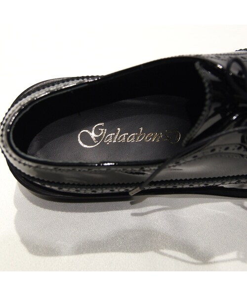 GalaabenD（ガラアーベント）の「エナメルシューズ（ドレスシューズ・メンズ・ブラック・S(25cm~25.5cm)/M(26cm~26.5cm)）」の9枚目の写真