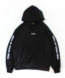 Leyline | Black letter parka｜Black(パーカー)