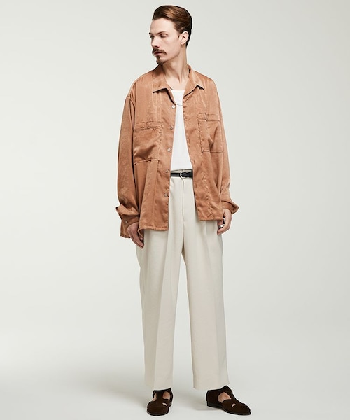 LIDNM（リドム）の「BAGGY WIDE TROUSERS（その他パンツ・メンズ・ホワイト系・SMALL/MEDIUM/LARGE）」の6枚目の写真