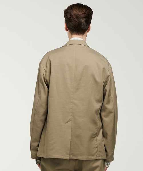 LIDNM(リドム)の「VISCOSE LINEN W JACKET(テーラードジャケット・メンズ・グリーン系・MEDIUM/LARGE)」の3枚目の写真