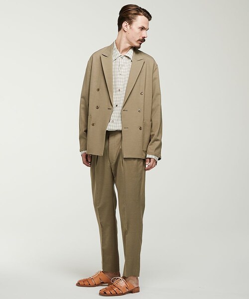 LIDNM（リドム）の「VISCOSE LINEN W JACKET（テーラード