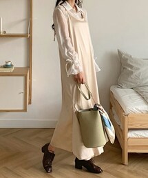 DHOLIC | ショルダータイフレアワンピース(ワンピース)