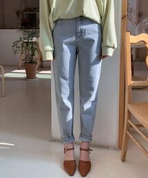 DHOLIC | スリムテーパードデニムパンツ(デニムパンツ)
