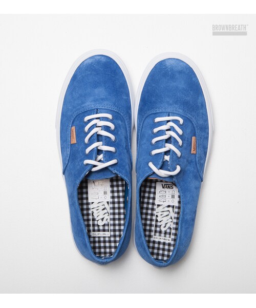 VANS（バンズ）の「AUTHENTIC DECON CA（シューズ・メンズ・FEDERAL BLUE・260/265/270/275/280）」の5枚目の写真