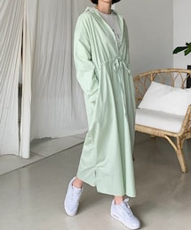 DHOLIC | ドロストシャツワンピース(シャツワンピース)