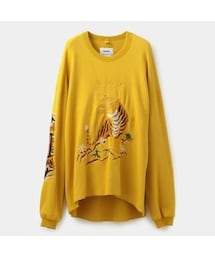 doublet | 【doublet】MEN BITING EMBROIDERY THERMAL SHIRT 20SS24CS146(その他トップス)